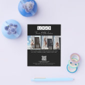 Business Promotional Beauty Mode Model Script Flyer (Enkel)