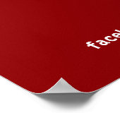 Business Re-Opening Soon Red Poster (Hoek)