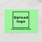 Business Saint Patrick licht groen korting Kaart (Achterkant)