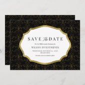 Business Save the Date Kaart (Voorkant / Achterkant)