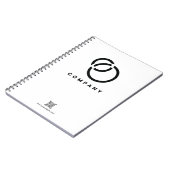 Business Scan me QR Code Website Modern Simple Notitieboek (Linkerzijde)