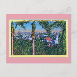 Business sectie Hollywood CAL Briefkaart