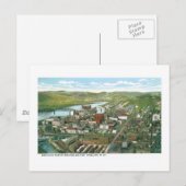 Business Section, Wheeling, West Virginia Briefkaart (Voorkant / Achterkant)