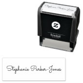 Business Signature Script Branding Zelfinktende Stempel (In situ)