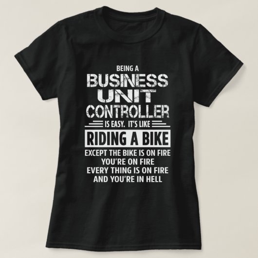 Business Unit Controller T-shirt (Design voorkant)
