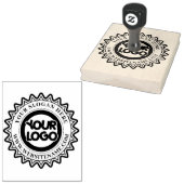 Business Uw Logo Custom Large Rubberstempel (Gestempeld)
