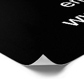 Business Valentine Vente sur affiche noire (Coin)