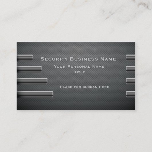 Business Visitekaartje Security Service (Voorkant)