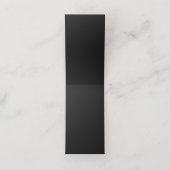 Business Website Wifi Connection Password QR Code Klantenkaartje (Binnenkant ongevouwen)