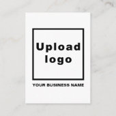 Business White Enclosure Kaart (Achterkant)