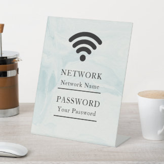  Business Wifi Morden Network Reclamebord Met Voetstuk