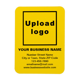Business Yellow Flexible Photo Magnet Magneet