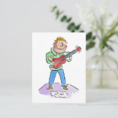 Busker Briefkaart (Staand voorkant)