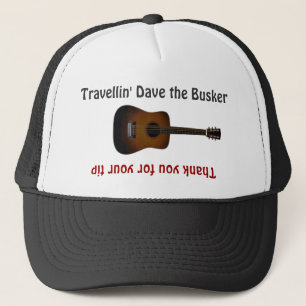 Busker Musicians Guitar Tip Jar Pet