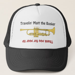 Busker Musicians Trumpet Tip Jar Pet