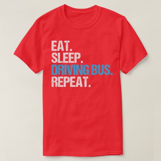 Busman Schoolbus School Bus Gift Idee 2 T-shirt (Design voorkant)