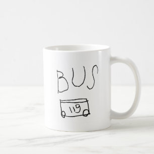 Busnummer 119 koffiemok