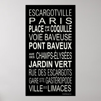Busroll.Escargot Poster