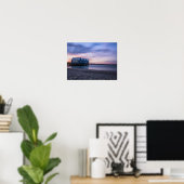Busselton Jetty at Dusk Poster (Bureau à domicile)