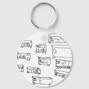Bussen Sleutelhanger