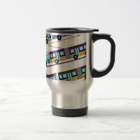 Bussen van Metro Travel Mug