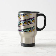 Bussen van Metro Travel Mug