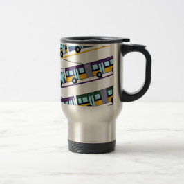 Bussen van Metro Travel Mug Reisbeker