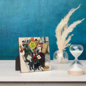 Busstop voor Kerstmis Fotoplaat (Insitu)