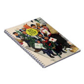 Busstop voor Kerstmis Notitieboek (Rechterzijde)