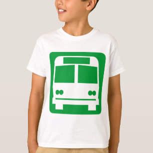 Bussymbool - Groen gras T-shirt