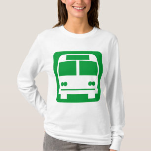 Bussymbool - Groen gras T-shirt