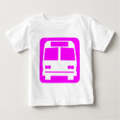 Bussymbool - Magenta (Voorkant)
