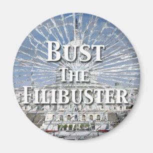 Bust de Filibuster Magneet