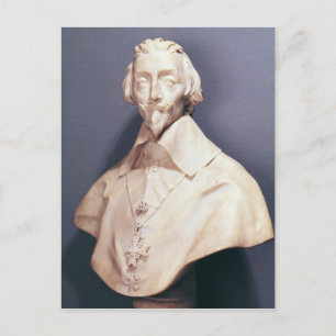 Bust of Cardinaal Richelieu c.1642 Briefkaart