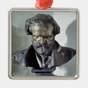 Bust of Giuseppe Verdi Metalen Ornament