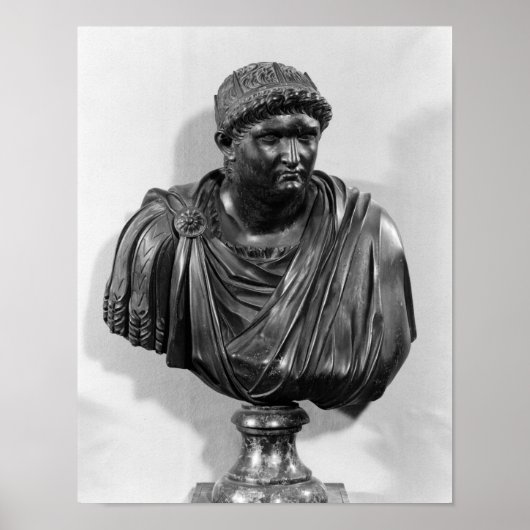 Bust of Nero, kopie van het origineel Poster (Voorkant)
