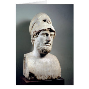 Bust of Pericles copie d'un original grec