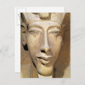 Bust van Amenophis IV uit de tempel van Amun Briefkaart (Voorkant / Achterkant)
