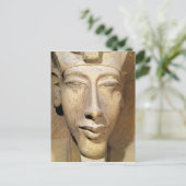 Bust van Amenophis IV uit de tempel van Amun Briefkaart (Staand voorkant)