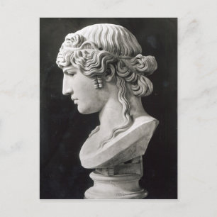 Bust van Antinous genaamd 'Antinous Mondragone' Briefkaart
