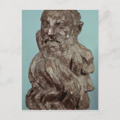 Bust van Auguste Rodin 1909 Briefkaart (Voorkant)