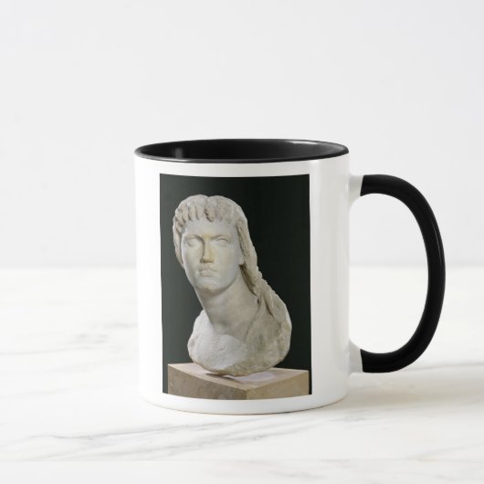 Bust van Cleopatra II of haar dochter Mok (Rechts)