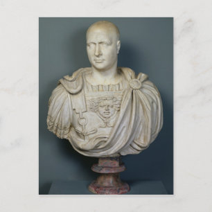 Bust van de Publius Cornelius Scipio "Afrianus" Briefkaart