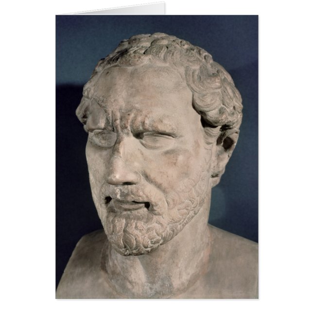 Bust van Demosthenes (Voorkant)