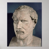 Bust van Demosthenes Poster (Voorkant)
