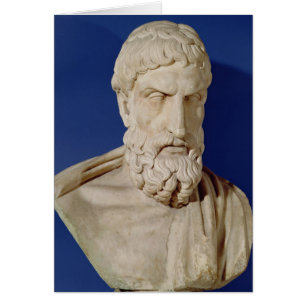 Bust van Epicurus