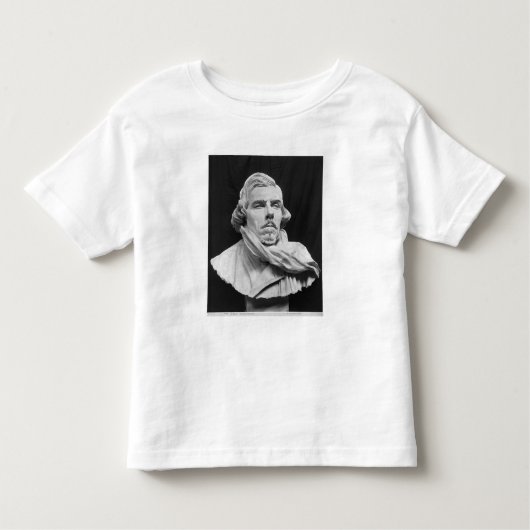 Bust van Eugene Delacroix Kinder Shirts (Voorkant)