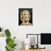 Bust van Euripides Poster (Thuiskantoor)