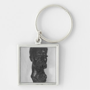 Bust van Friedrich Nietzsche German Sleutelhanger