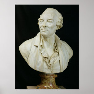 Bust van George Louis Leclerc Count of Buffon Poster